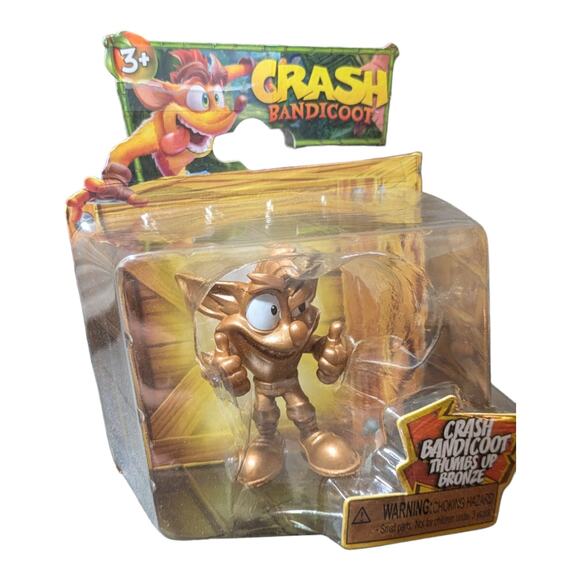 Crash Bandicoot™ Action Figure 2.5in bronze - Picture 2 of 4